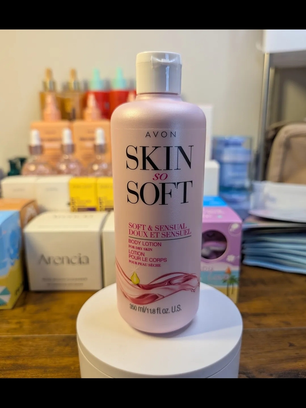 Avon Skin So Soft Soft & Sensual Body Lotion - Light Pink